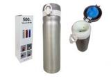Squeeze Garrafa Cantil Térmico 500 ml Escola Academia - ( Prata ) - Eita comprei