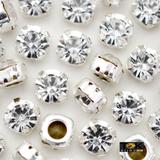 Strass Costura - Prata Cristal - SS20 / 4,6mm - 100 un - Tok bijouxs