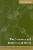 Structure and properties of water, the - Oui - oxford (inglaterra)