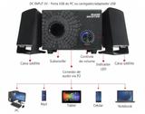 Subwoofer Gamer 2.1 K-MEX 16W SSA200 Preto - Kmex