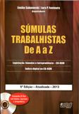 Súmulas Trabalhistas de A a Z - Juruá