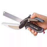 Super Tesoura Legumes Verduras 2 Em 1 Clever Cutter - Biashop