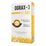 Suplemento Avert Ograx-3 500 com Ômega 3 30 Cápsulas