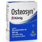 Suplemento Konig Osteosyn Para Cães e Gatos - 60 Comprimidos - 660mg - Outros