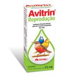 Suplemento Vitaminico Coveli Avitrin Reprodução para Pássaros 15ml