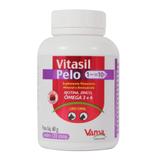 Suplemento Vitamínico p/ Cães e Gatos Vitasil Pelo Vansil 60g c/ 120 Comprimidos