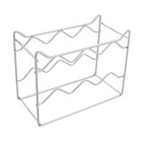 Suporte Bartender para 6 Garrafas de Vinho 30,5 cm x 23,5 cm x 15 cm - Forma