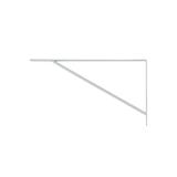 Suporte Branco 30cm 1 Peça - Zamar