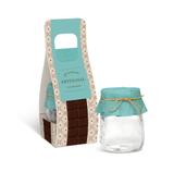Suporte C/Potinho De Vidro Gourmet - Cromus