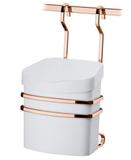 Suporte com Lixeira 2,5 Litros Rose Gold Future