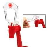 Suporte com Torneira Para Servir Refrigerante e Água Vermelho Fizz Saver