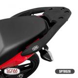 Suporte de Baú Fiber Force - Cg Fan Start 125/150/160 Titan 150 2014 Em Diante - Scam Moto Parts