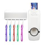 Suporte Dispenser De Pasta De Dente Automático Porta Escovas - Hpl