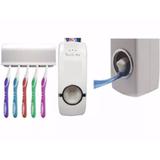 Suporte Dispenser Pasta De Dente Automático E Escova - Hpl