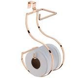 Suporte Duplo de Papel Higiênico para Caixa Acoplada Rosé Gold Future - 1096RG