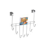 Suporte Eclipse com 7 Ganchos Cromado - Arthi