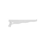 Suporte em Aço para Trilho Simples Facility 30cm Branco - Prat-k