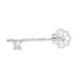 Suporte Em Forma De Chave C/ 4 Pinos 27Cm De Latao - F9-3642 - Prestige
