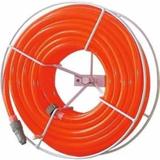 Suporte Enrolador De Mangueira Giratório Arame Branco - Hashigo - H103