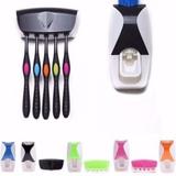 Suporte Escova Dispenser Pasta Dente Automatico Nova Branca - Jojo