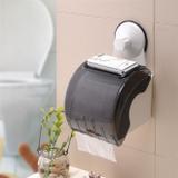 Suporte Impermeável de Papel Higiênico para Banheiros com Ventosa de Sucção - Tato