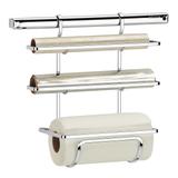 Suporte Inox Para Papel Toalha Alumínio Pvc 2020001 Brinox