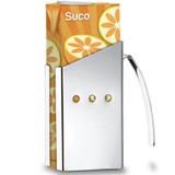 Suporte Inox Quadrado Parma para Embalagem 1 Litro-Brinox - Not defined