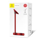 Suporte Magnetico De Mesa Para Celular Tablet Baseus Vermelho