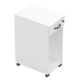 Suporte Multiuso para CPU Nobreak e Estabilizador Em MDP Com 1 Gaveta - Branco - Flex mesas e cadeiras