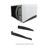 Suporte Multivisão F-Decor para Forno de Micro-ondas ou Elétrico Preto