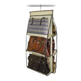 Suporte Organizador de Bolsas Para Cabide Guarda Roupa Porta 6 Lugares - Mundo thata