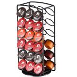 Suporte organizador de capsulas de cafe expresso estante com rotação para 36 capsulas doce gusto nes - Faça resolva