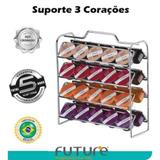 Suporte Organizador Porta 40 Cápsulas Café - Três 3 Corações - Future