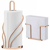 Suporte Organizador Rolo Papel Toalha + Porta Guardanapos - Future