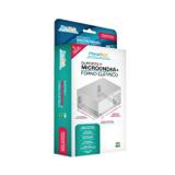 Suporte P/ Microondas e Forno Elétrico - Braço Ajustável - Branco - Prime Tech
