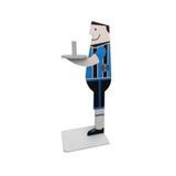 Suporte Papel Higiênico MDF Grêmio Branco Os Magrinhos