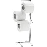 Suporte Papeleira De Chão Porta Papel Higiênico Triplo Aço - Brinox