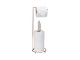 Suporte para 4 Papeis Higiênico Rose Gold Arthi 2305