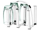 Suporte para 6 Copos Inox - Brinox Suprema