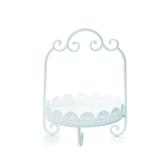 Suporte para Bolo Cake com Alca Branco - 28 X 20 Cm - Cromus