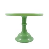 Suporte para Bolo Verde 30cm - Mosser Glass