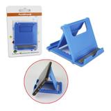 Suporte para Celular e Tablet de Mesa Dobravel AZUL DZ-902 Shinka