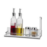 Suporte para Condimentos Spazio 35 x 10 x 17,8 cm Inox - Brinox