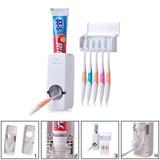 Suporte Para Escova Dispenser De Pasta De Dente Automatico - Importado