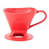 Suporte Para Filtro de Porcelana N4 Vermelho Melitta