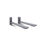 Suporte para Forno Microondas Sbr 3,7 Ajustável Prata - Brasforma