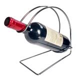Suporte para Garrafa de Vinho em Aço Cromado - 263 - Duler