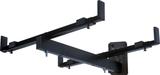 Suporte para microondas / forno elétrico sbr3.4 preto - carga máxima 40 kg - Brasforma