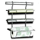 Suporte para Papel com 03 Rolos 2200001 Top Pratic Brinox