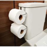 Suporte para Papel Higiênico Caixa Acoplada 2 Rolos em Aço Cromado - 261 - Duler